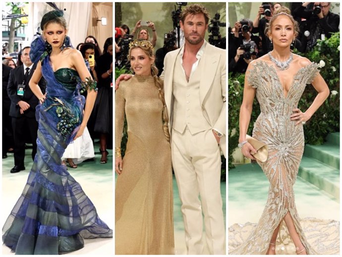 Archivo - Derroche de elegancia y glamour en la Met Gala 2024