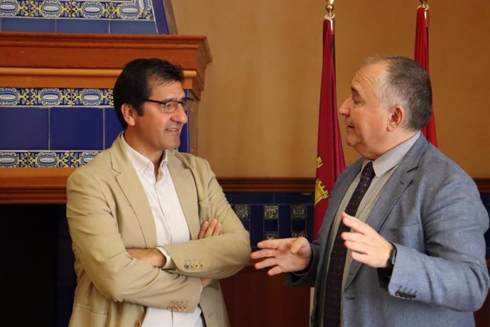 El vicepresidente segundo, José Manuel Caballero, ha mantenido un encuentro de trabajo con el presidente de la Federación de Empresarios de Ciudad Real.