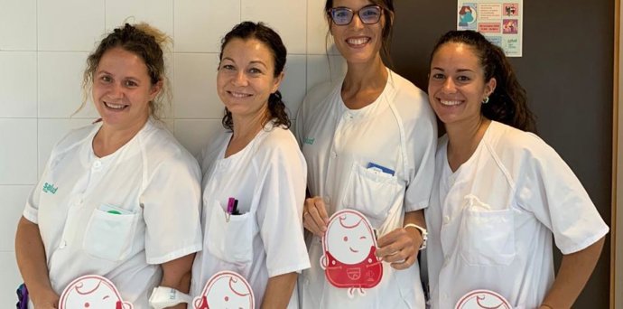 Equipo de profesionales de la consulta de ostomías del Hospital Clínico Lozano Blesa de Zaragoza.