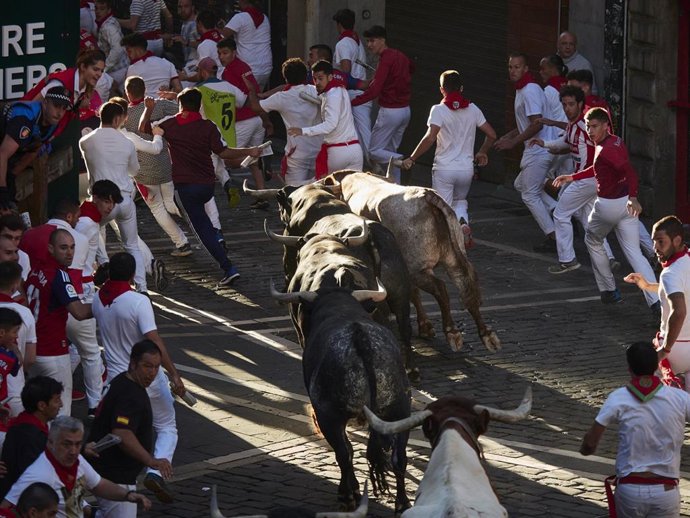 Octavo y último encierro de San Fermín 2023