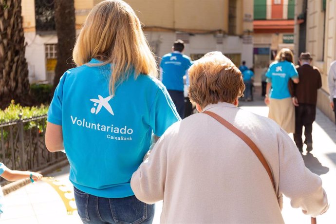 Archivo - Acción del Voluntariado CaixaBank.