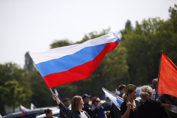 Archivo - Imagen de achivo de una bandera de Rusia.