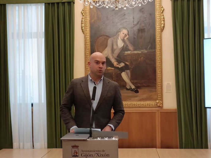 El portavoz del Gobierno en el Ayuntamiento de Gijón, Jesús Martínez Salvador (Foro).