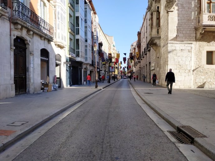 Calle Santander de Burgos