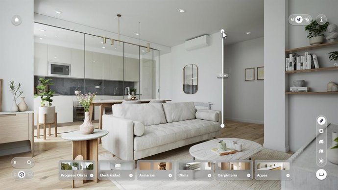 Ejemplo de Digital Twin en vivienda