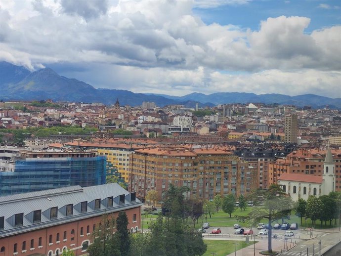 Vistas de Oviedo.