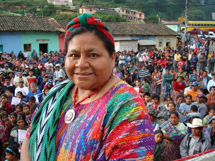 Archivo - La Premio Nobel De La Paz Rigoberta Menchú.