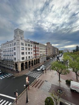Archivo - Calle Muro de la Mata de Logroño