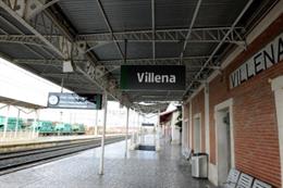 Estación de tren de Villena (Alicante)