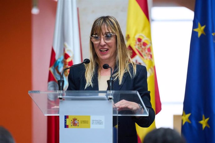 Archivo - La delegada del Gobierno en Cantabria, Eugenia Gómez de Diego