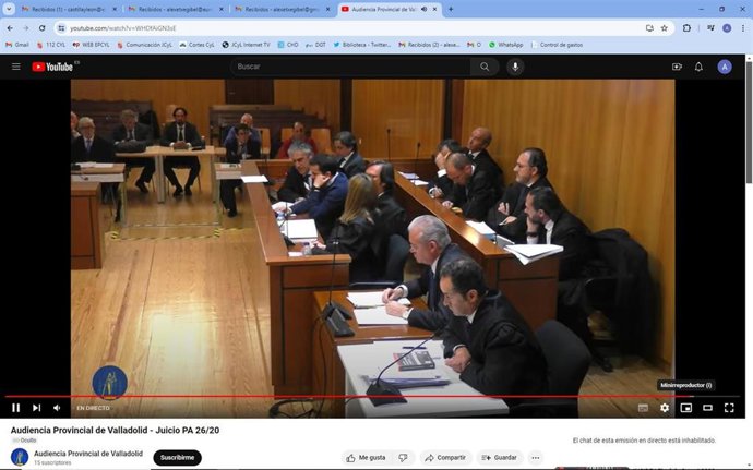 La defensa de Alberto Esgueva asegura que el proceso de 'La Perla' ha provocado la "muerte civil" de su cliente.