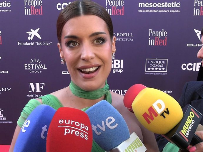 Dulceida en la gala 'People in Red'