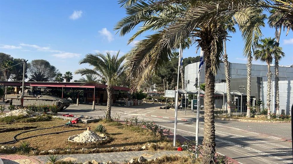 Toma del lado palestino del paso de Rafá, en la frontera con Egipto, por parte del Ejército de Israel