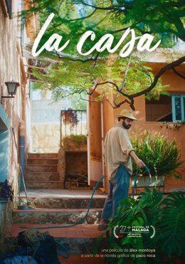 Cartel de La Casa, la adaptación de la novela gráfica de paco Roca