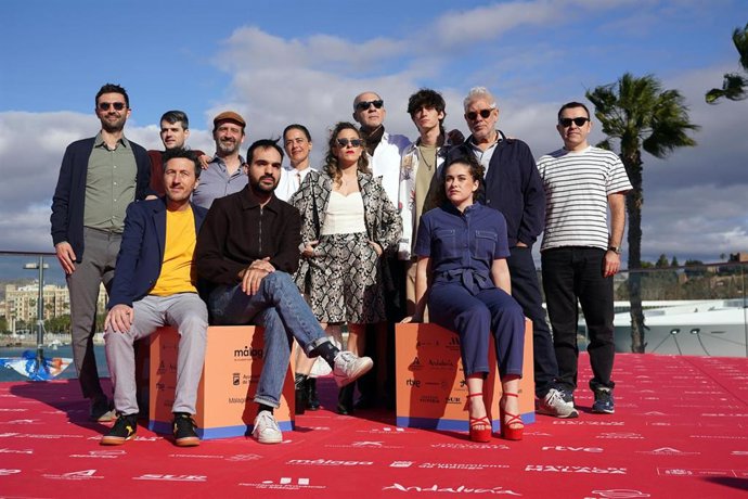 Archivo - Photocall de 'Nina' de Andrea Jaurrieta en el Festival de Málaga