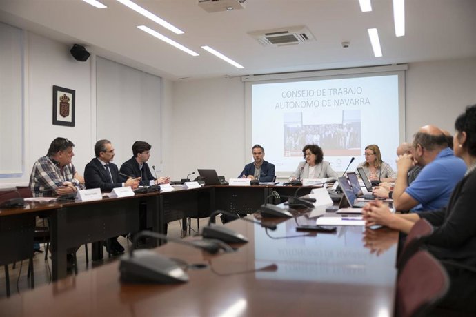 Reunión del Consejo Navarro del Trabajo Autónomo.