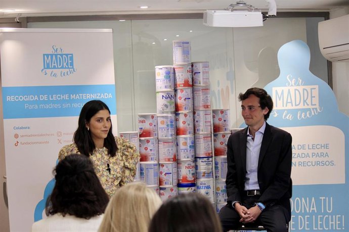 Archivo - Fundación +Vida recauda más de una tonelada de leche en polvo durante la campaña '¡Ser Madre es la Leche!'