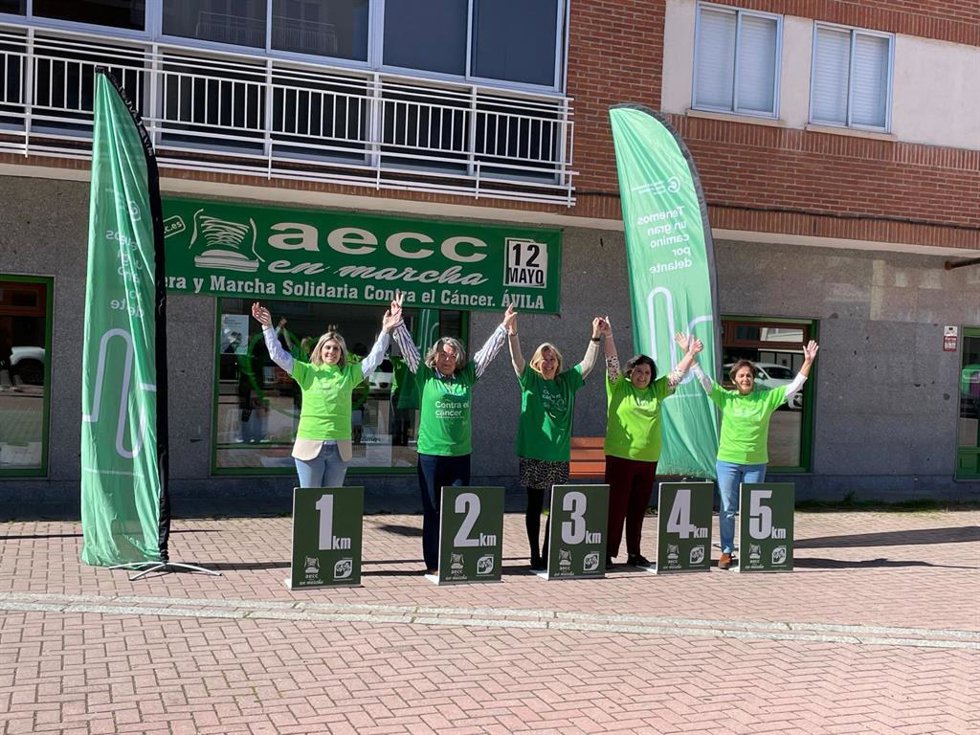 La AECC de Ávila celebra este domingo su VII Marcha Contra el Cáncer