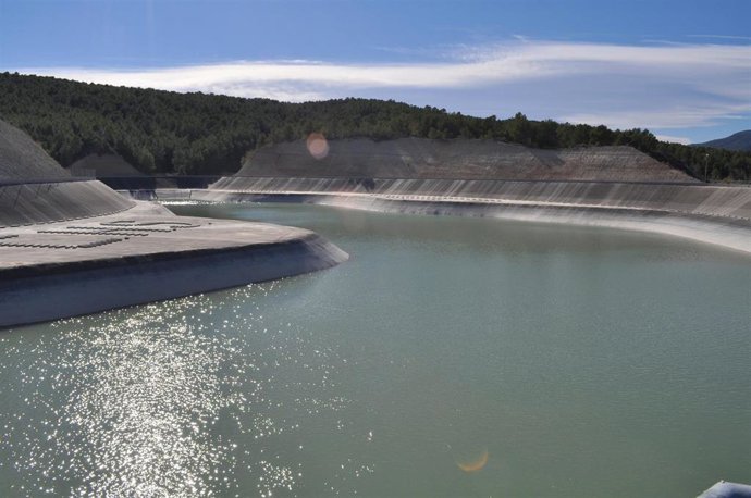 Archivo - La balsa de La Muela, en Alhama de Murcia (Murcia)