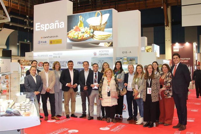 La marca 'Sabores Almería' participa en el Salón Internacional de Alimentación Cibus de Parma (Italia).