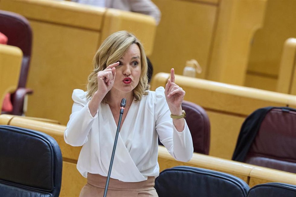 La ministra de Educación y Formación Profesional y Deportes, y portavoz del Gobierno, Pilar Alegría