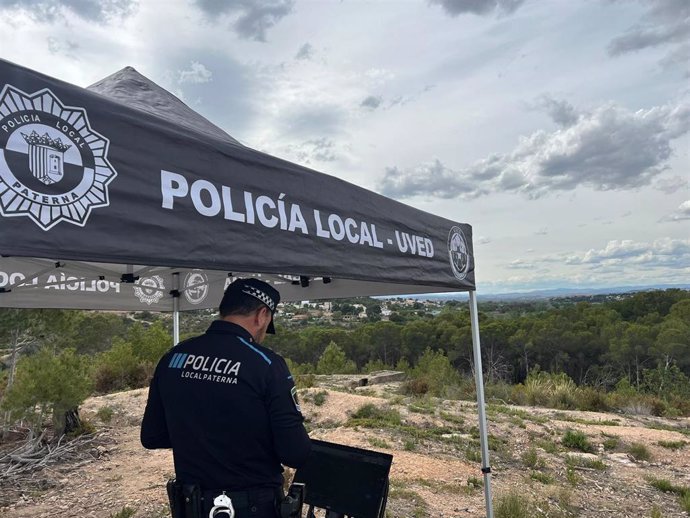 Paterna sobrevuela con drones de vigilancia La Vallesa para garantizar la seguridad y protección de la masa forestal