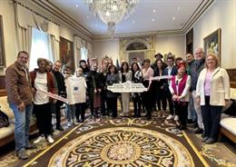 El acto se ha desarrollado en el salón de recepciones de la Casa Consistorial