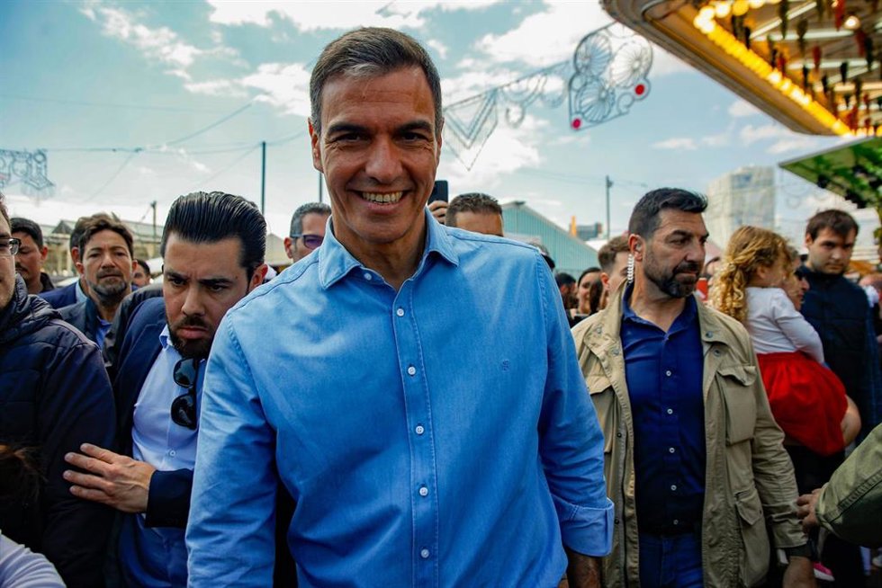 El presidente del Gobierno, Pedro Sánchez