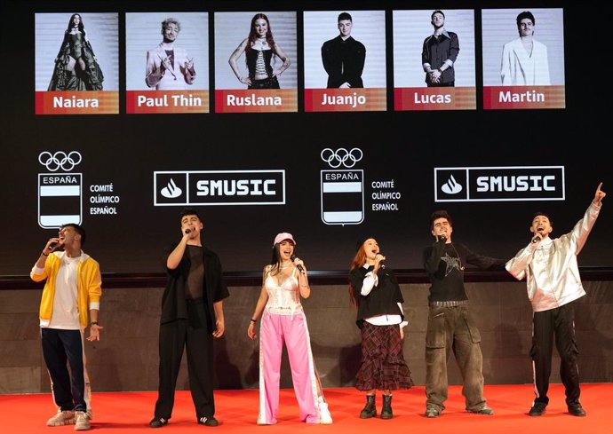 El COE y los finalistas de OT presentan 'La Gravedad', la canción del equipo español para los Juegos Olímpicos