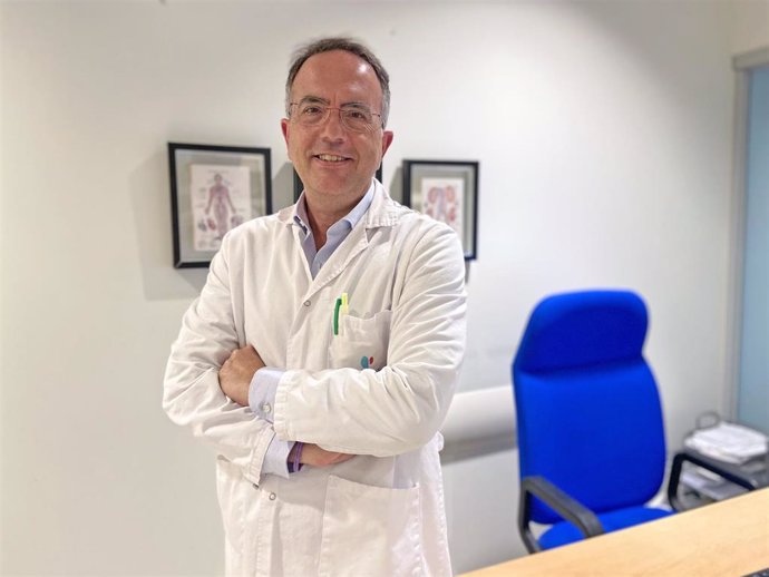 El Jefe del servicio de Nefrología del Hospital Quirónsalud Marbella y Hospital Quirónsalud Campo de Gibraltar, Alberto Marañés.