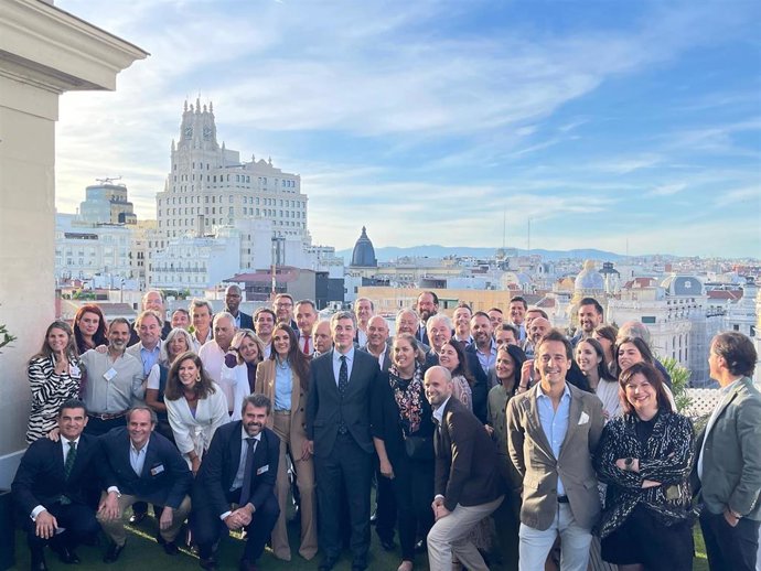 Delegación de Sevilla en el workshop de Madrid.