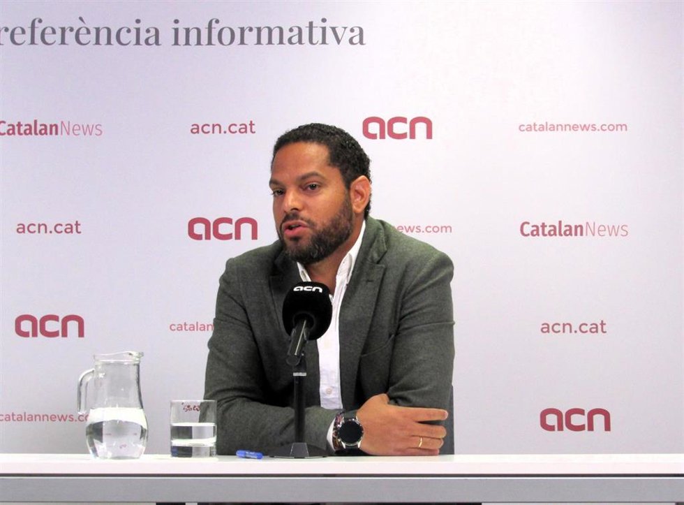 El candidato de Vox a las elecciones catalanas, Ignacio Garriga