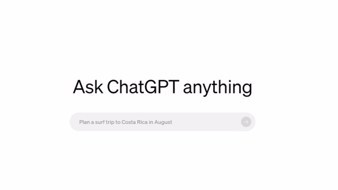 Barra para preguntar a ChatGPT