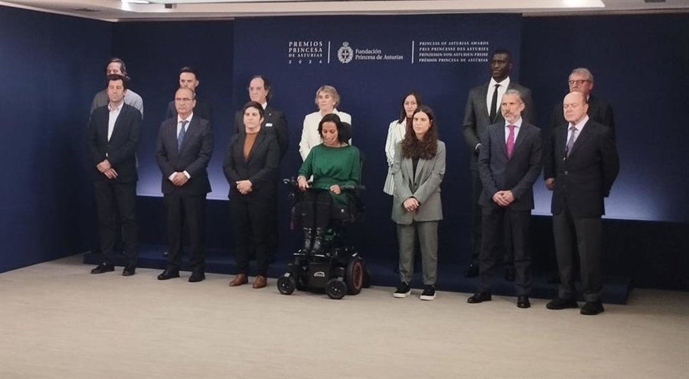 Jurado del Premio Princesa de los Deportes 2024 en Oviedo.