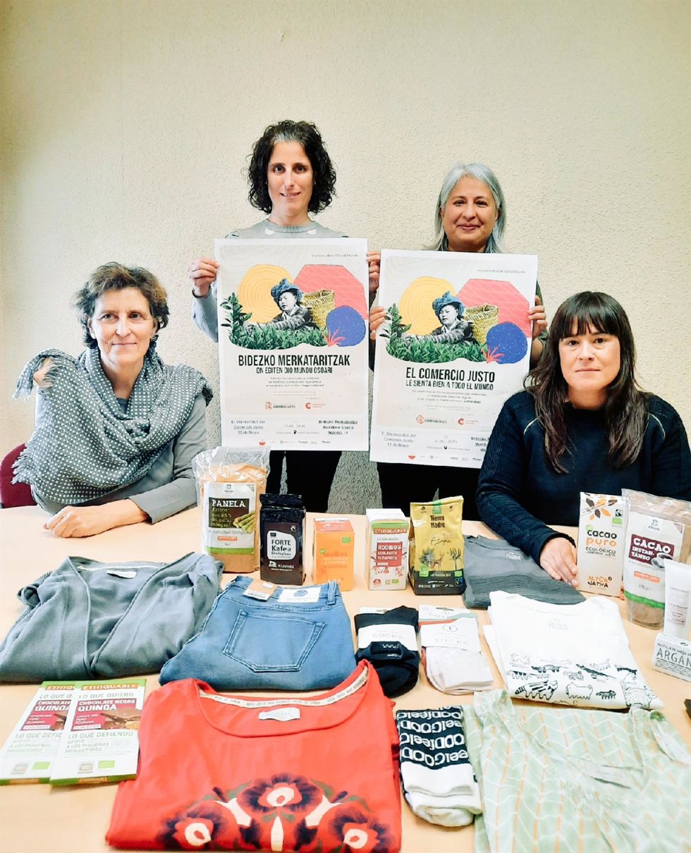 Pamplona se une a la celebración del Día Mundial del Comercio Justo