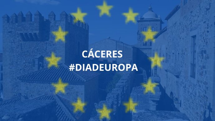 El Ayuntamiento de Cáceres celebra el Día de Europa con actividades que promueven la educación