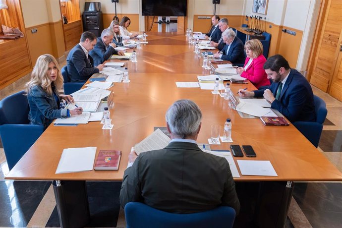 Reunión del Consejo de Gobierno de Aragón.