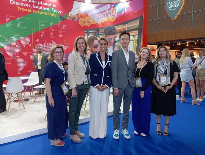 Una delegación de Mallorca participa en la Arabian Travel Market de Dubai.