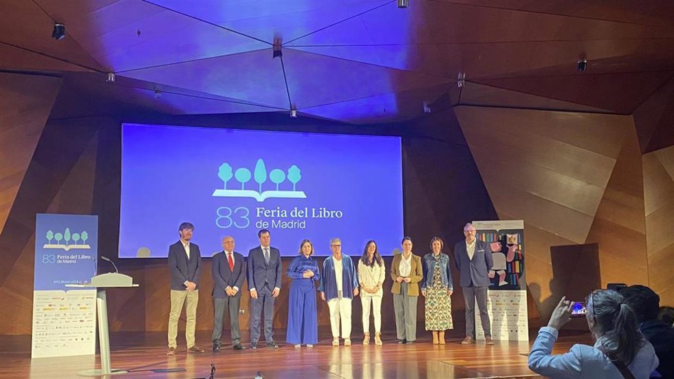 Presentación de la Feria del Libro de Madrid.