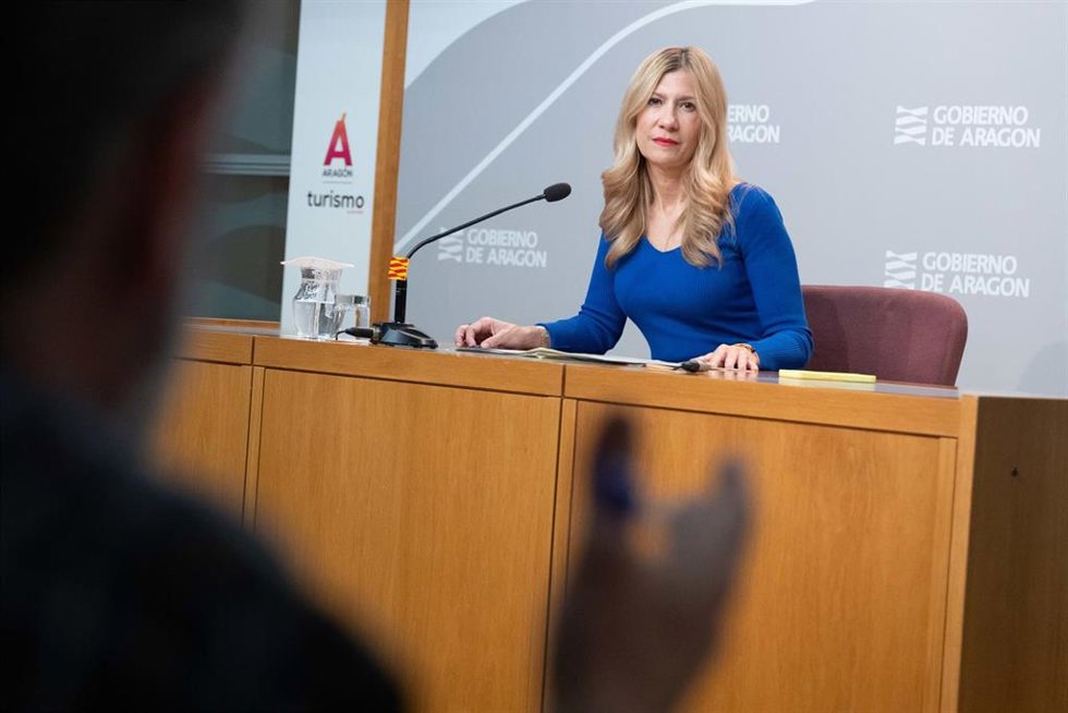 La vicepresidenta segunda del Gobierno de Aragón, Mar Vaquero.