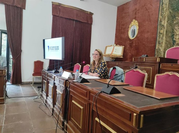 La delegada de Desarrollo Tecnológico, Transformación Digital y Juventud en la Diputación de Córdoba, Sara Alguacil.