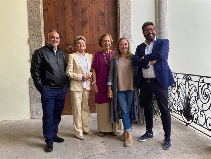 Joan Fontanet, Maria Francesca Ramon, Francisca Bennàssar, Francesca Martí y Fernando Gómez de la Cuesta.