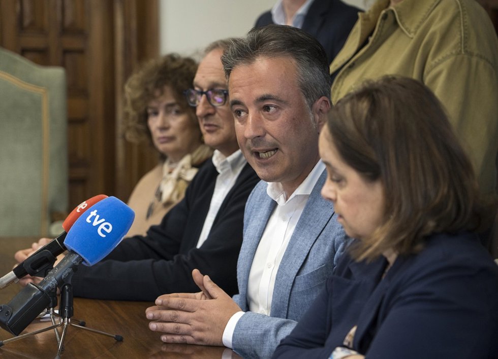 El alcalde de Camargo, Diego Movellán