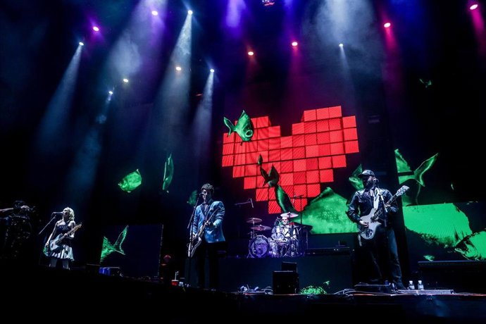 Archivo - El grupo La La Love You durante una actuación.