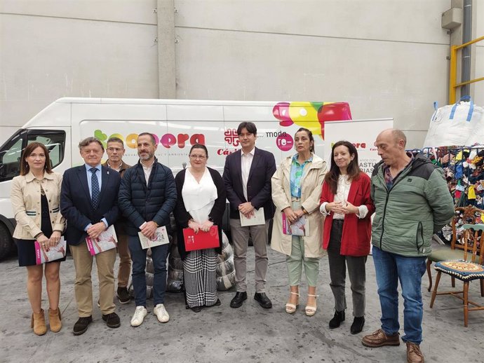 Acto institucional por los 10 años de Caritas Koopera en Asturias.