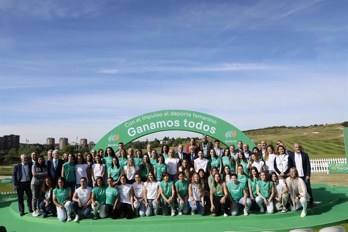 Deportistas de las  35 federaciones patrocinadas por Iberdrola.