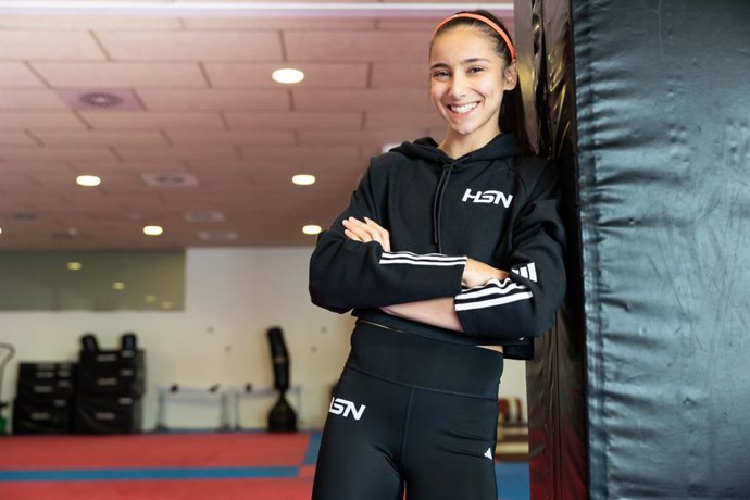 La taekwondista española Adriana Cerezo, imagen de HSN.