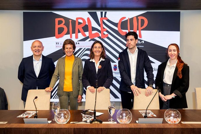 Presentación de la 'Birle Cup'.