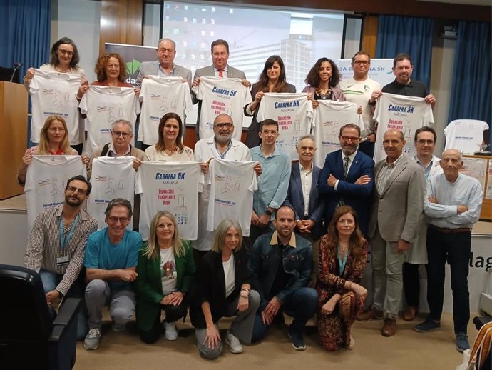 Presentación de la carrera Donación, Trasplante y Vida de Málaga