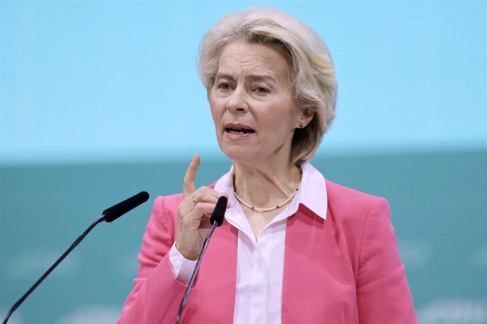 Archivo - La presidenta de la Comisión Europea, Ursula von der Leyen